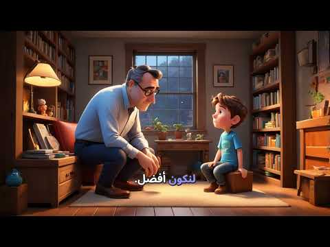 حوار بين الأب وإبنه عن أهمية العلم والتعلم