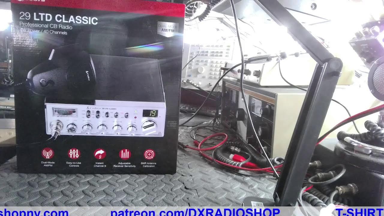 COBRA 29 LTD CLASSIC AM/FM VERSION ALIGNED/TUNED - YouTube