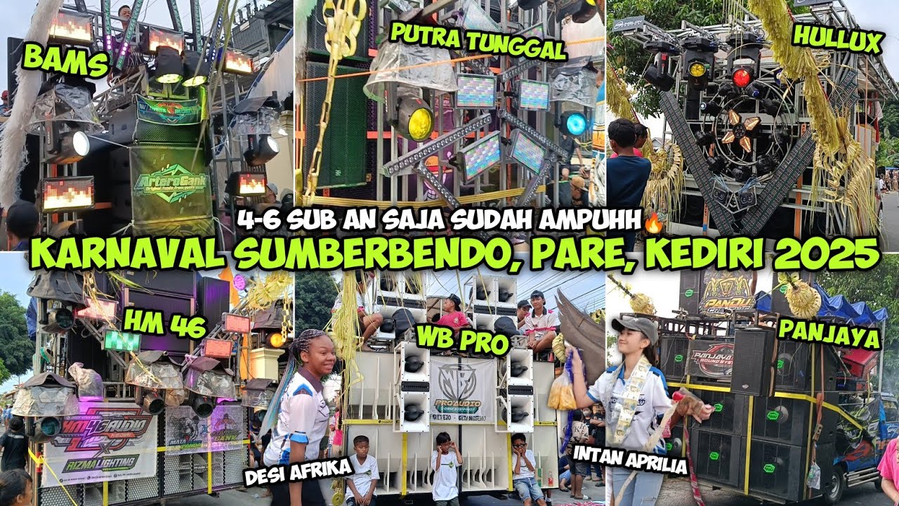 Karnaval Ds.Sumberbendo, Pare, Kediri 2025 ||Sub Minimalis Tapi Sudah Ampuh🔥Putra Tunggal, Bams&Hm46
