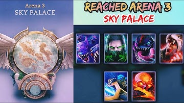 Heroic Magic Duel - Finally Reached Arena 3 - SKY PALACE - Best Strategic Gameplay