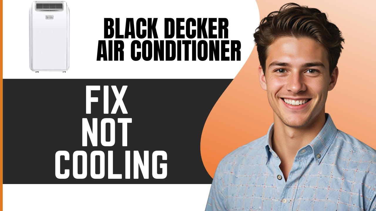 Black Decker Portable Air Conditioner not cooling HOW TO FIX YouTube
