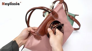 How To Install The Longchamp Le Pliage Small Handbag Genuine Leather Strap Conversion Kit