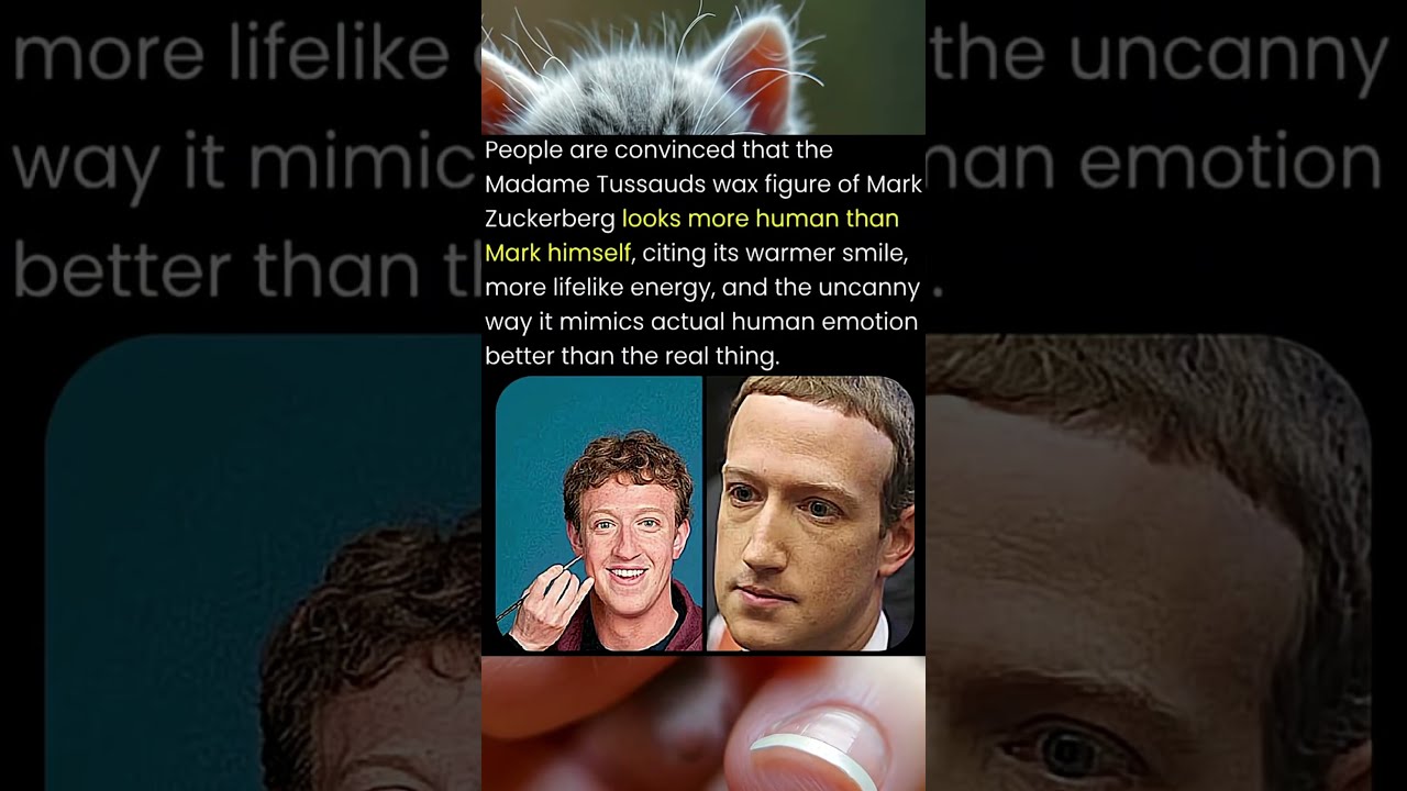People Are Convinced That The Madame Tussauds Wax Figure Of Mark Zuckerberg Looks More
