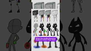 6000 designs in 6 seconds #indiegame #gamedev #indiedev #characterdesign #procreate