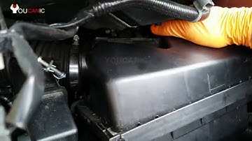 2011-2017 Nissan Quest How to Remove MAF Sensor