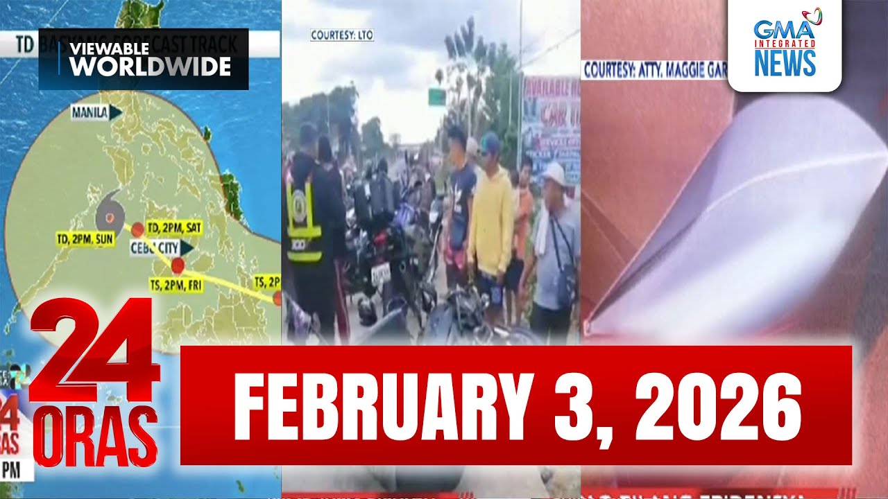 24 Oras Express: February 03, 2026 [HD]