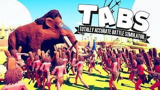 МАМУТ СРЕЩУ 100 ЧОВЕКА! #1 - Totally Accurate Battle Simulator 2019