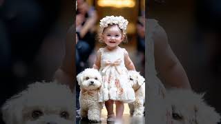 Tiny Tots &amp; Furry Pals Rock the Runway: Adorable Baby Fashion Show!#BabyRunwayStrut#CutePetsFashion