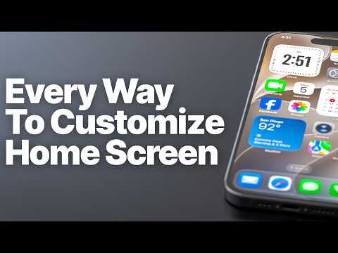 Ultimate Guide to iPhone Home Screen Customization: Widgets, Folders & Themes