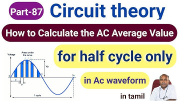 AC average value for half cycle only in tamil