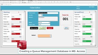 Creating A Queue Management Database in Microsoft Access screenshot 5