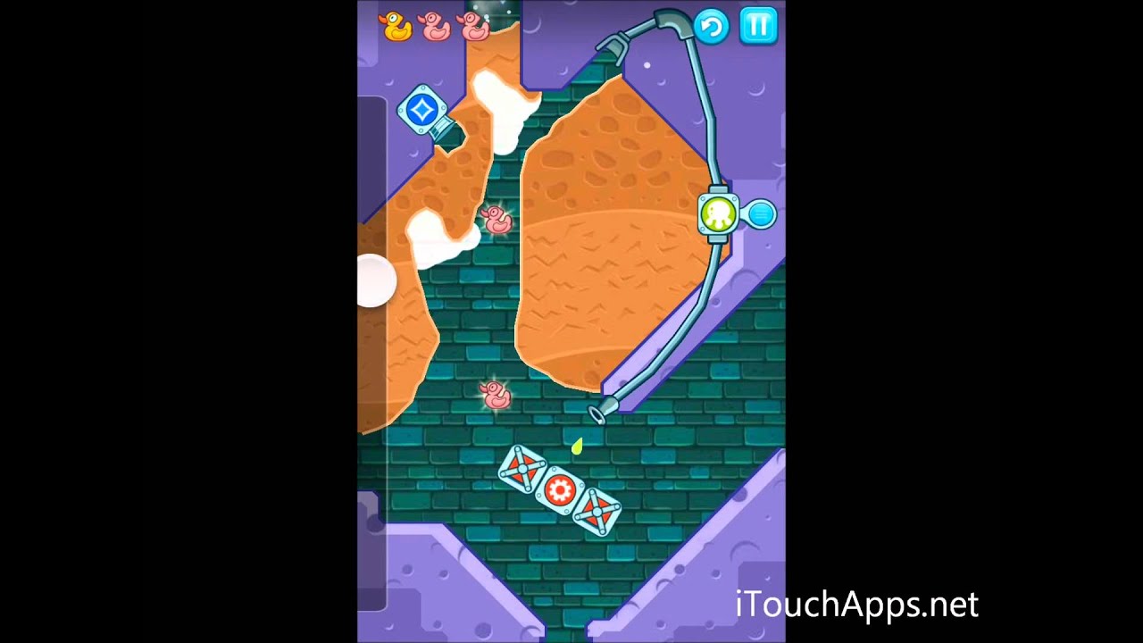 Where's My Water Level 6-20 Steam Journey Solution/Walkthrough