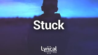 Video thumbnail of "Ollie - Stuck (Lyrics)"