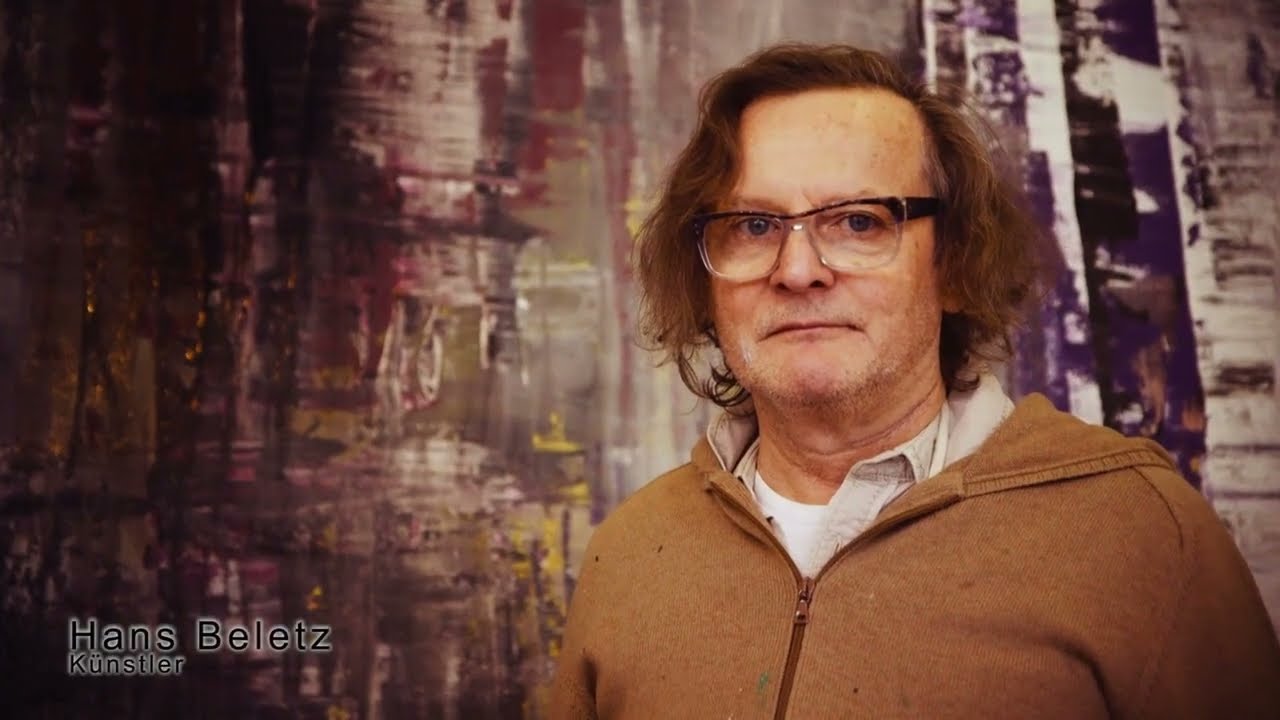 Hans Beletz malt live bei Knilli