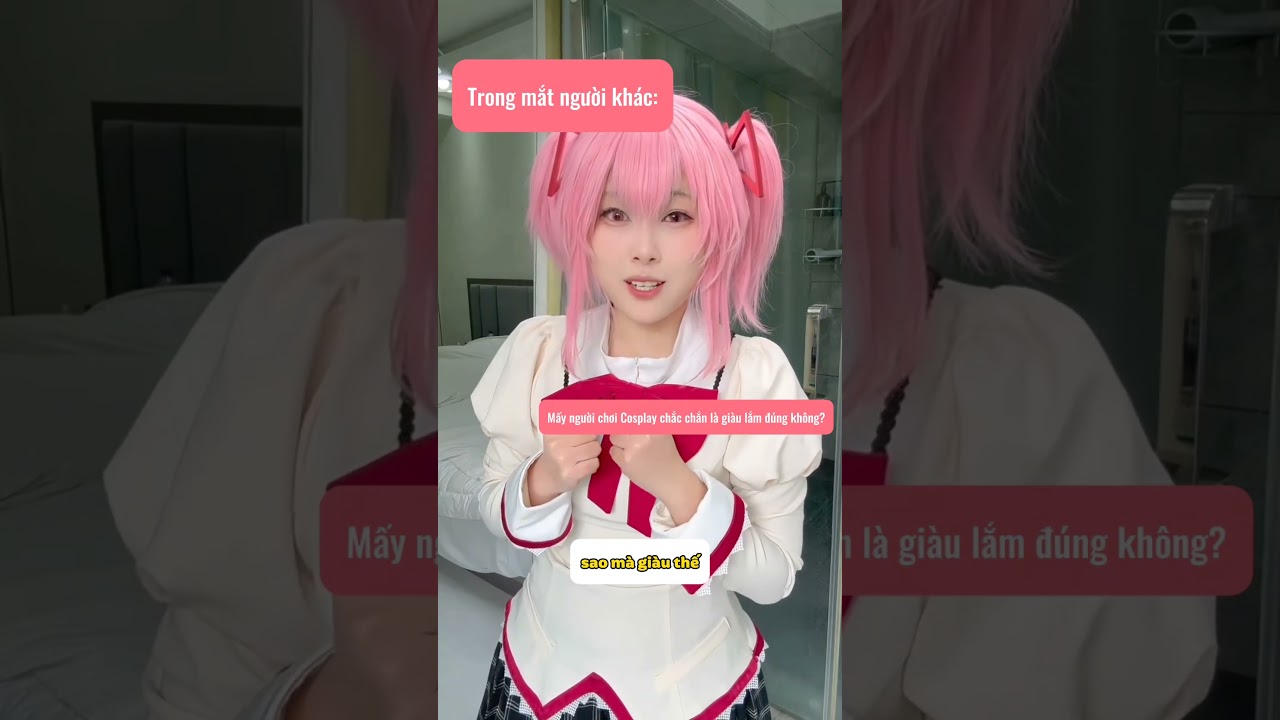 Đại thần cosplay trong mắt người ngoài và coser #cosplay #anime #giaitri #shorts