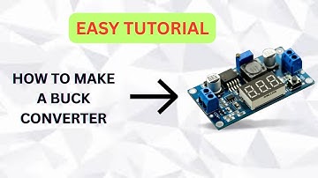 Buck Converter Simulation in Proteus | Step-Down DC Converter Explained#electronicsproject