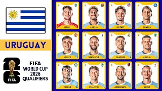 Uruguay Squad FIFA World Cup 2026 Qualifiers - March 2025 | Uruguay | Roster Insight