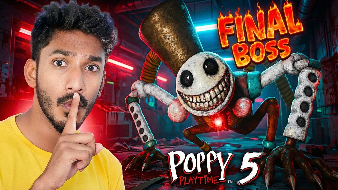 FINAL PART of POPPY PLAYTIME CHAPTER 5 TAMIL GAME LIVE! (FULL PLAYTHROUGH) P3