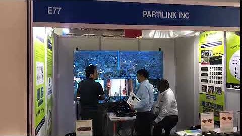 Video Wall Processor with Multiview Pip PoP 4K 60fps 4.4.4 Partilink inc