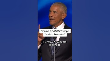 Obama roasts Trump