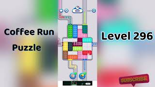 ☕ Coffee Run Puzzle Level 296 Walkthrough 🔍 | Coffee Run Level 296