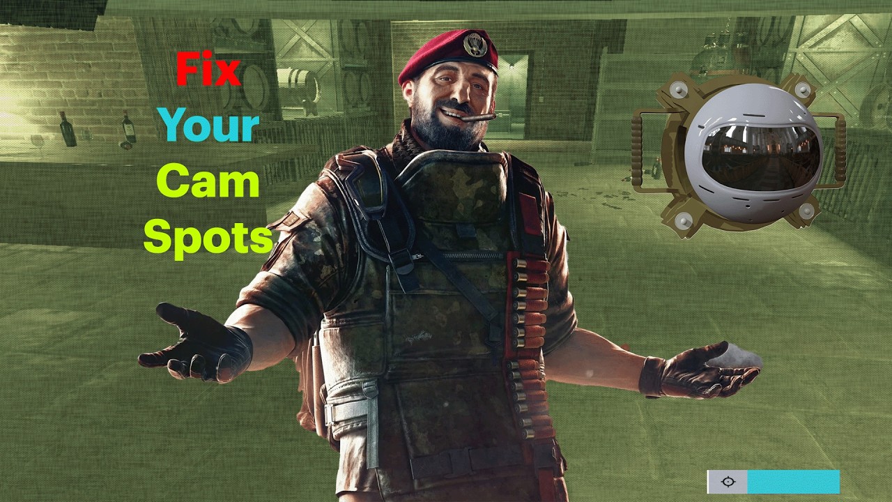 3 INSANE Maestro Cam Spots on Chalet | Rainbow Six Siege Tips