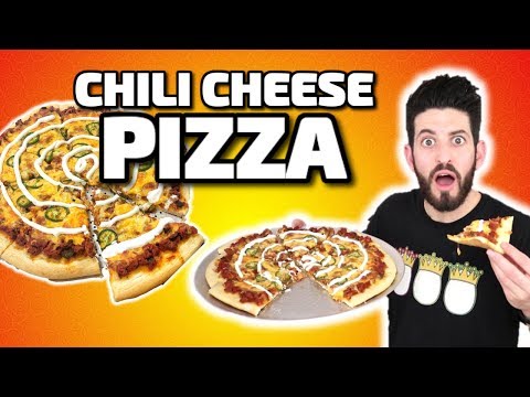 Vídeo: Pizza De Chili Com Carne