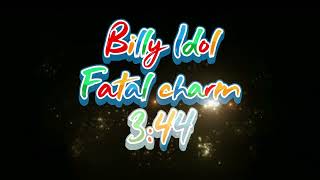 Billy Idol - Fatal charm - wth LED visuals