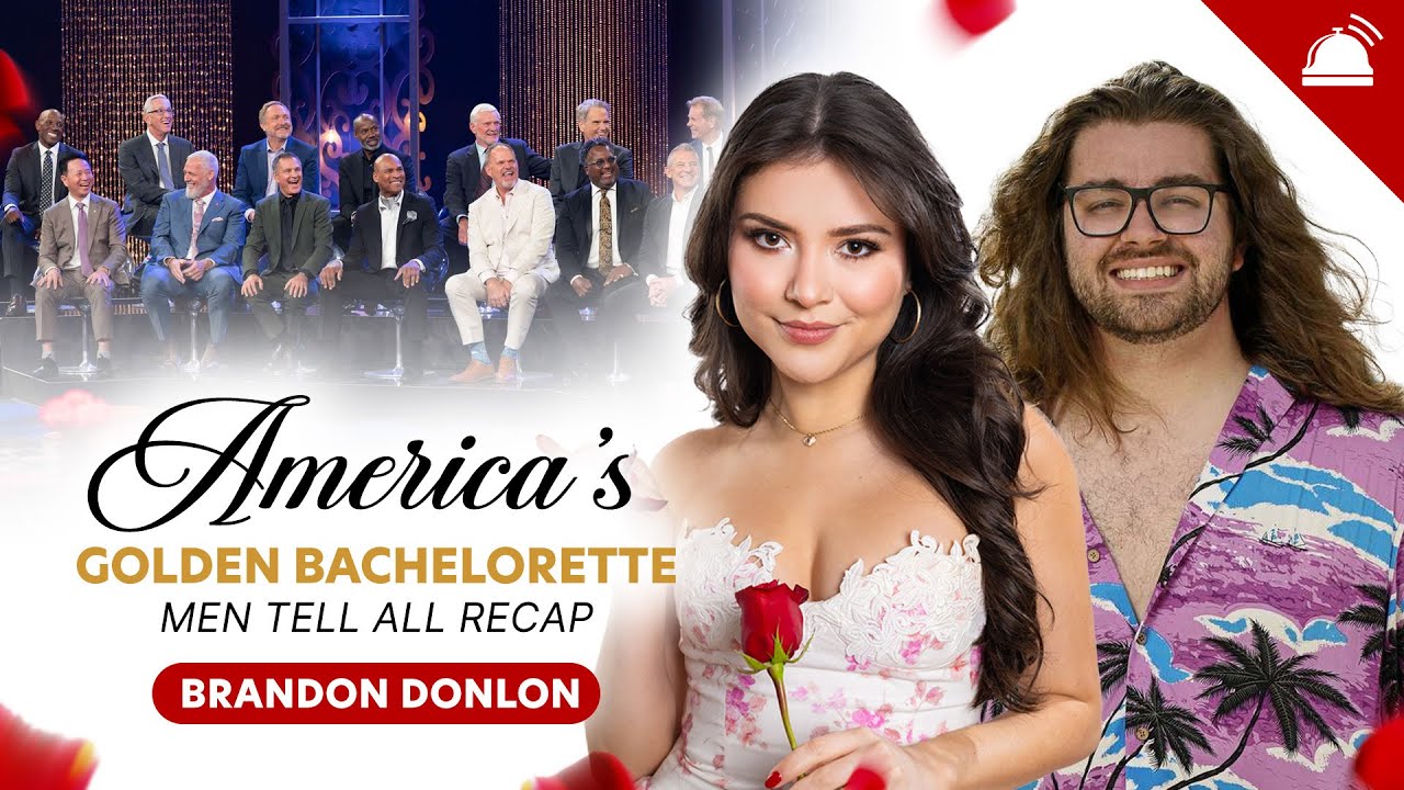 Brandon Donlon Talks The Golden Bachelorette Men Tell All | America Tells  All