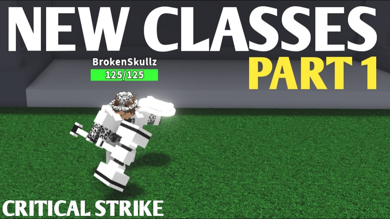 New Classes Part 1 Roblox Critical Strike Youtube - how to join a game in critical strike roblox