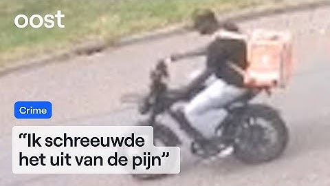 Bezorger op fatbike rijdt vrouw aan, kijkt toe en fietst door | RTV Oost
