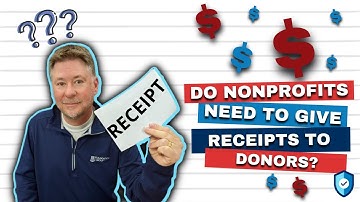 Do Nonprofits Need to Give Receipts to Donors?