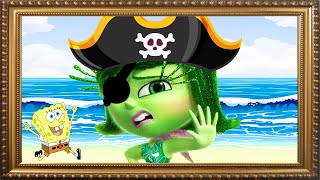 Spongebob Theme Song Characters Anger From Inside Out 2 Cover