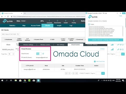 TP-LINK : How to Enable Omada Cloud controller | NETVN