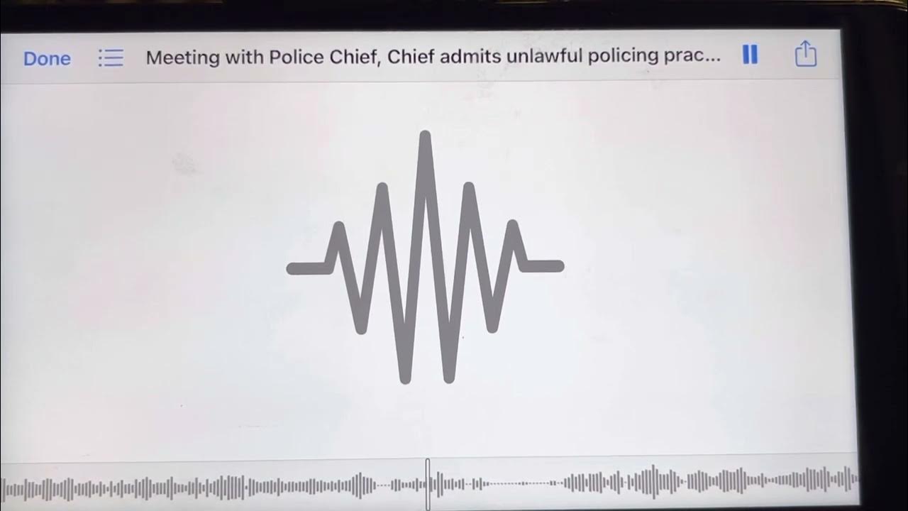 Manchester GA Police Chief Grey Couch tells Citizen police complaint