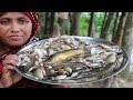 Village Food Small Fish Recipe Delicious Easy Cooking Farm Fresh Basella Alba With Small Fish Curry