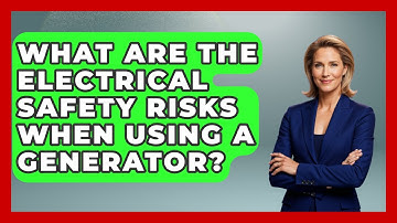 What Are The Electrical Safety Risks When Using A Generator? - Weather Watchdog