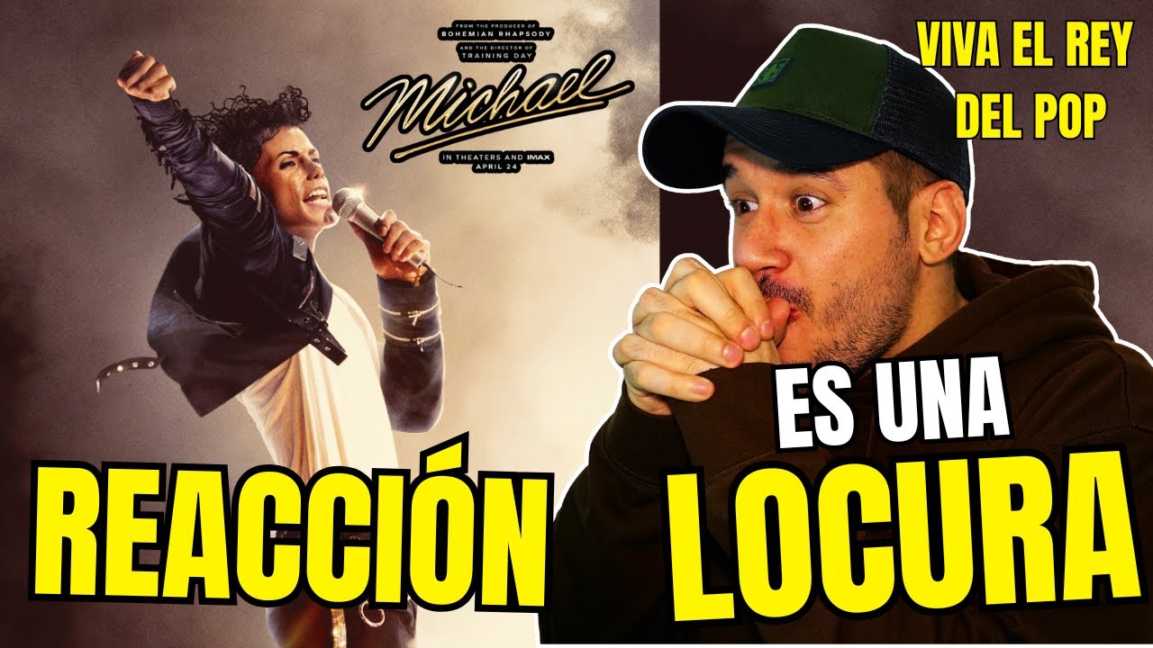 MICHAEL JACKSON TRAILER REACCION 😍 ¡Voy a LLORAR! MICHAEL 2026 es lo que todo FAN ESPERABA ¡LOCURA!