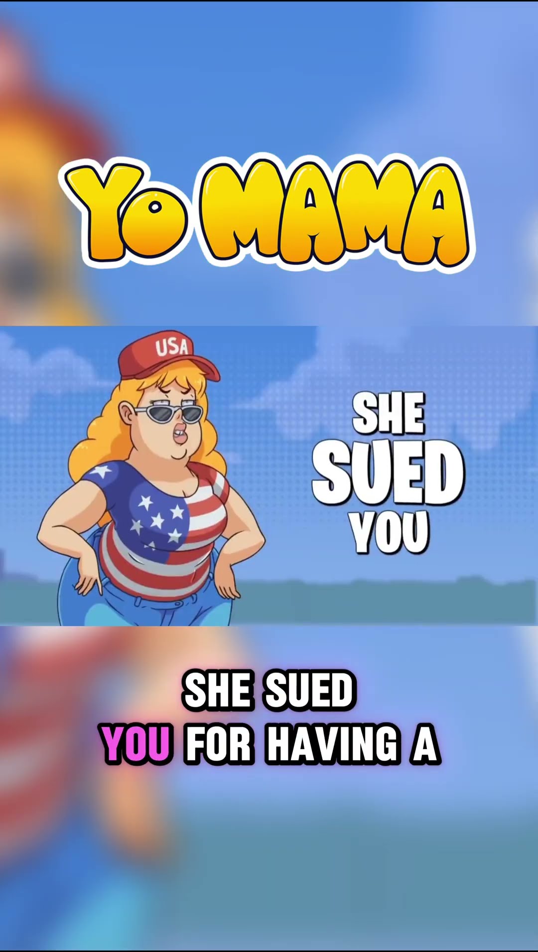 YO MAMA SO AMERICAN! #yomama #animation #comedy #funny - YouTube