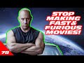 Stop making fast and furious movies