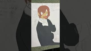 School project for independent reading #book #osamudazai #art #quotes #Dazai #bsd #rap #artist