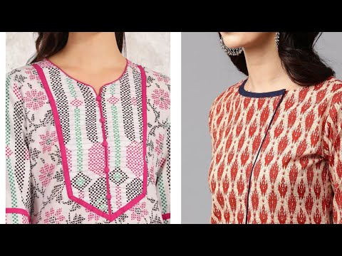 Neck Design For Printed Suit ||Neck Design For Summer Suit||2022|| - YouTube