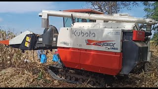 รถเกี่ยวข้าวโพด Kubota DC-105X