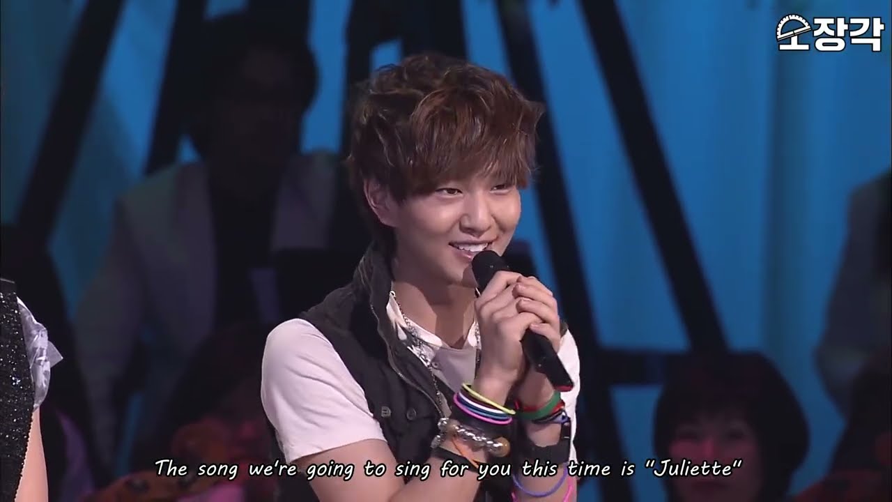 SHINee - Juliette (Open concert 090809) (ENG SUBS) - YouTube