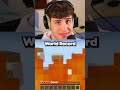 ðŸ˜± IL RECORD MONDIALE IMPOSSIBILE di MINECRAFT