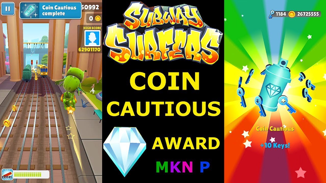 Subway Surfers - Coin Cautious Award 