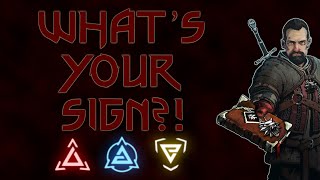 The Witcher: Monster Slayer Signs Overview