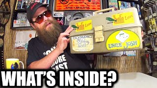 Opening a Fishing Time Capsule! $15 Tackle Box that is a REAL Mystery
