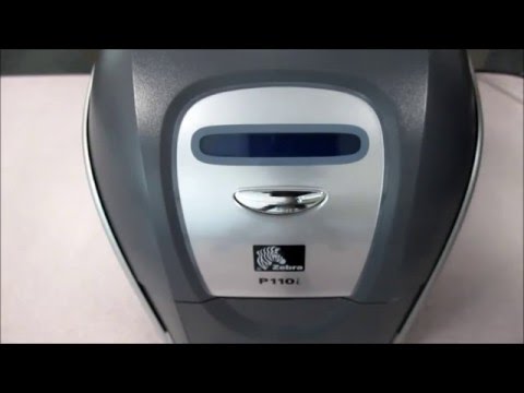 Zebra P110i / P120i Test Card