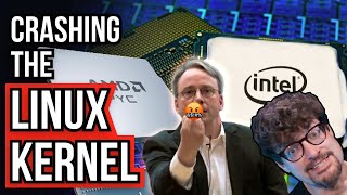 Linux blames Intel and AMD's buggy hardware chips crashing the OS